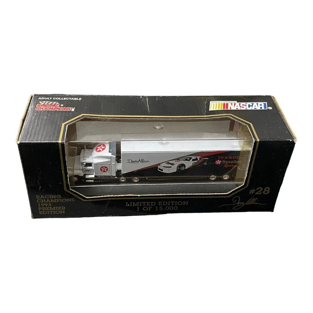 Davey Allison Racing Champions‎ Premier Transporter 1/87 1989 White On Black